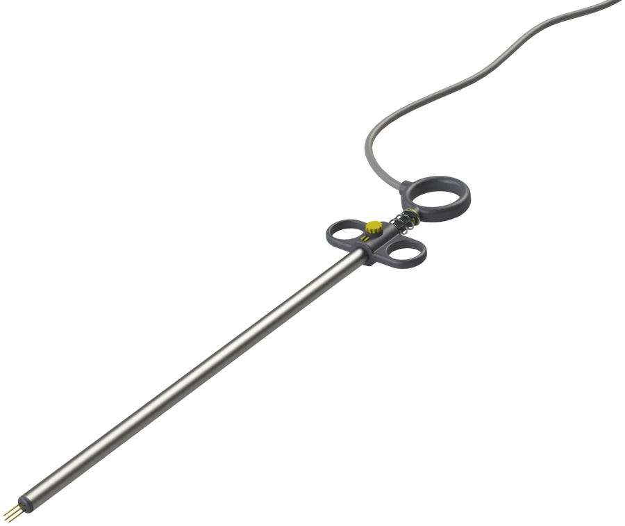 Electrodo laparoscópico de agujas retráctiles, electrodo para electroporadores veterinarios BIOTEX